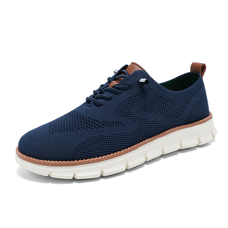 Men's Fashionable Casual Breathable Fly Woven Mesh Sneakers