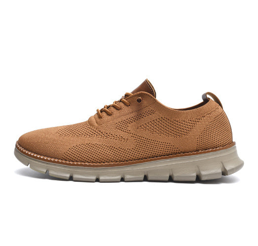 Men's Fashionable Casual Breathable Fly Woven Mesh Sneakers