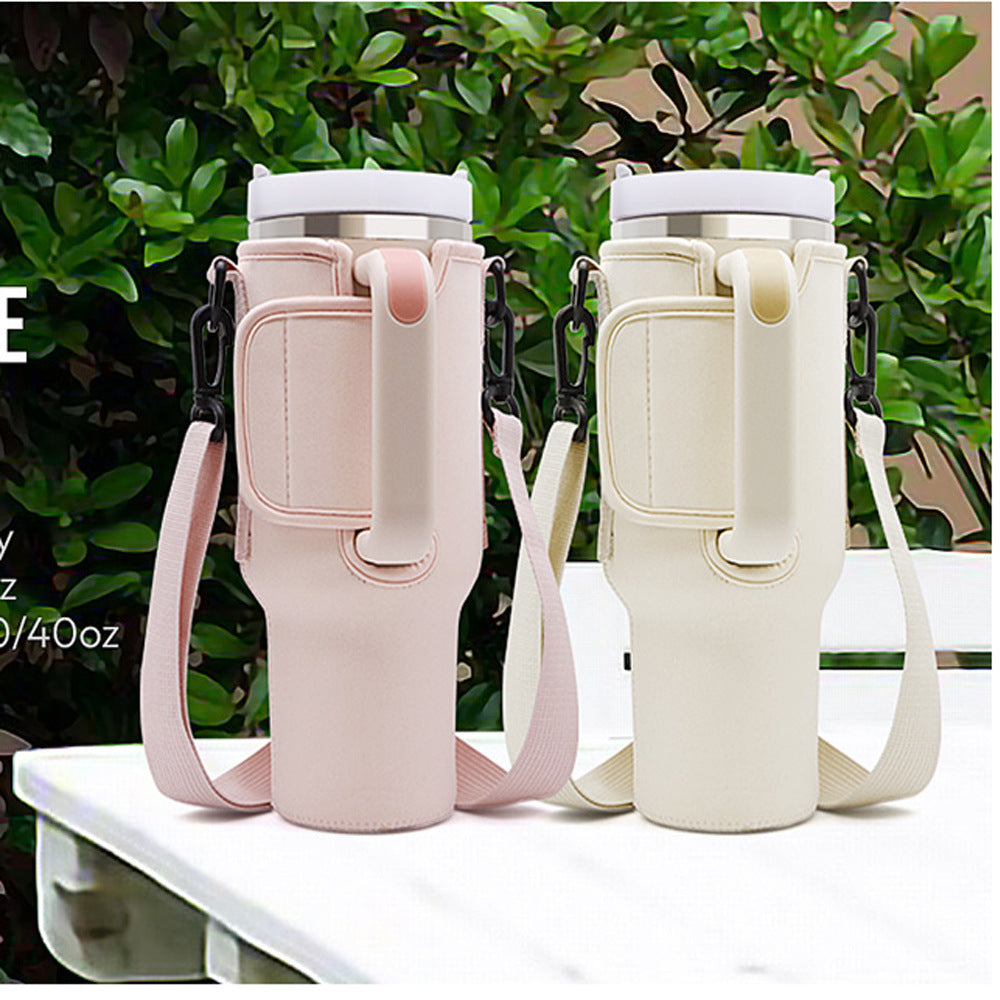 Handle Mug  Cup Cover Outdoor Portable