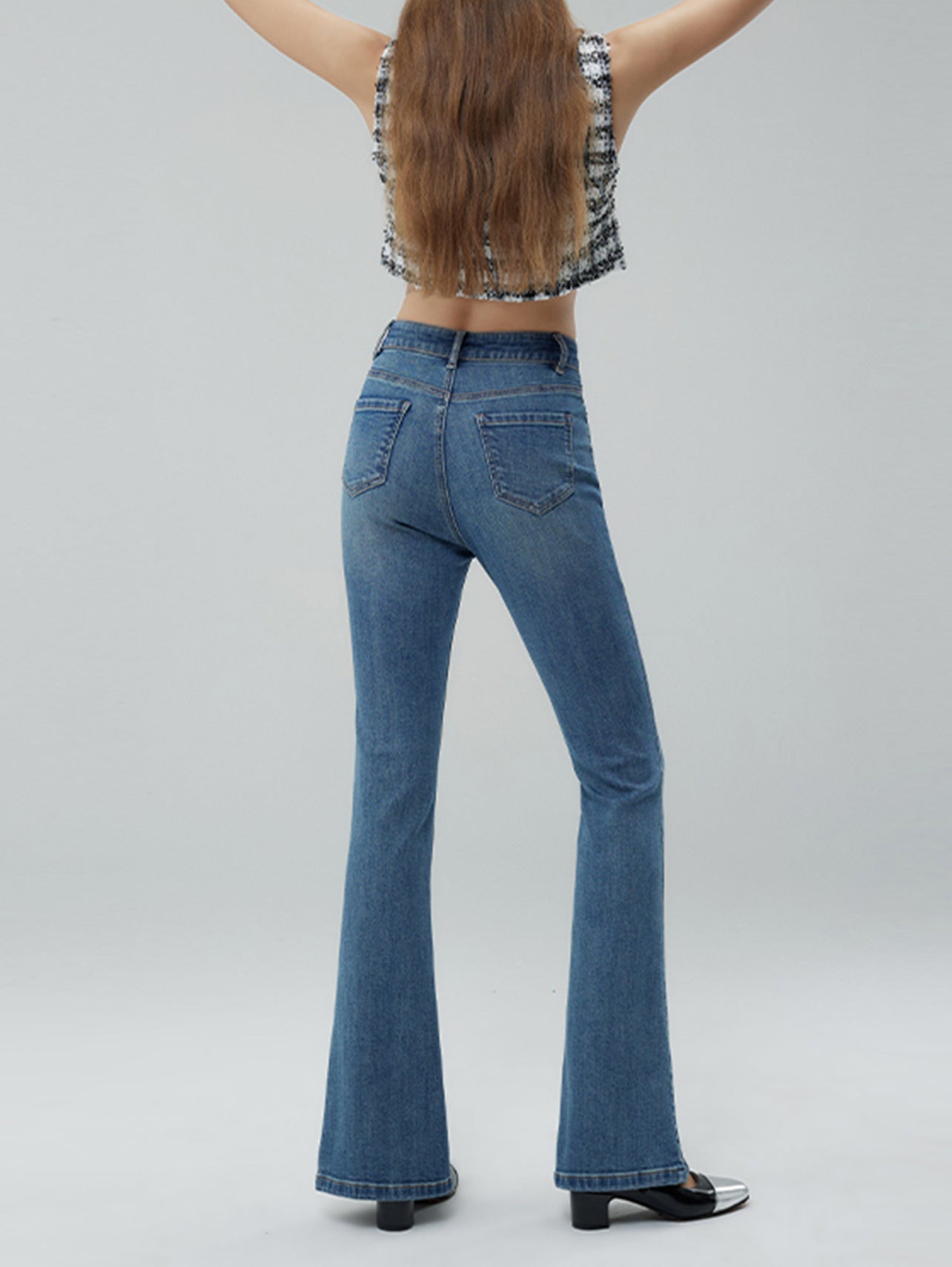 Split Bell-bottom Pants For Women