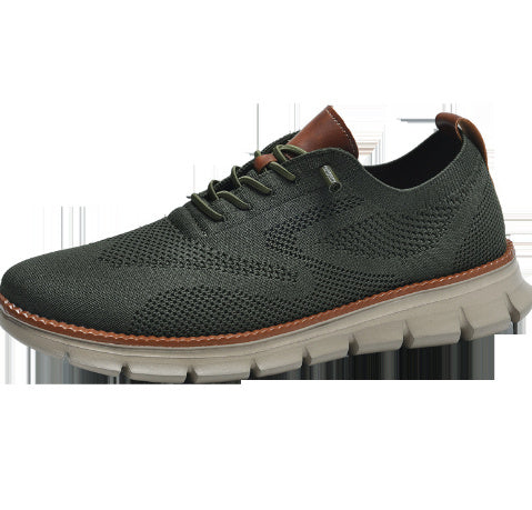 Men's Fashionable Casual Breathable Fly Woven Mesh Sneakers