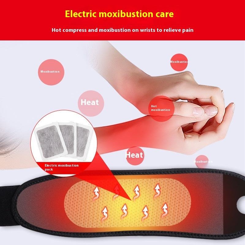 Electric Heating Hand Strap Hot Compress Physiotherapy Wrist Protector